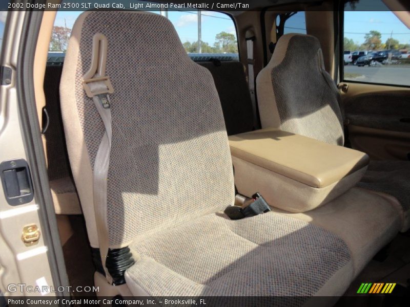 Light Almond Pearl Metallic / Camel/Tan 2002 Dodge Ram 2500 SLT Quad Cab