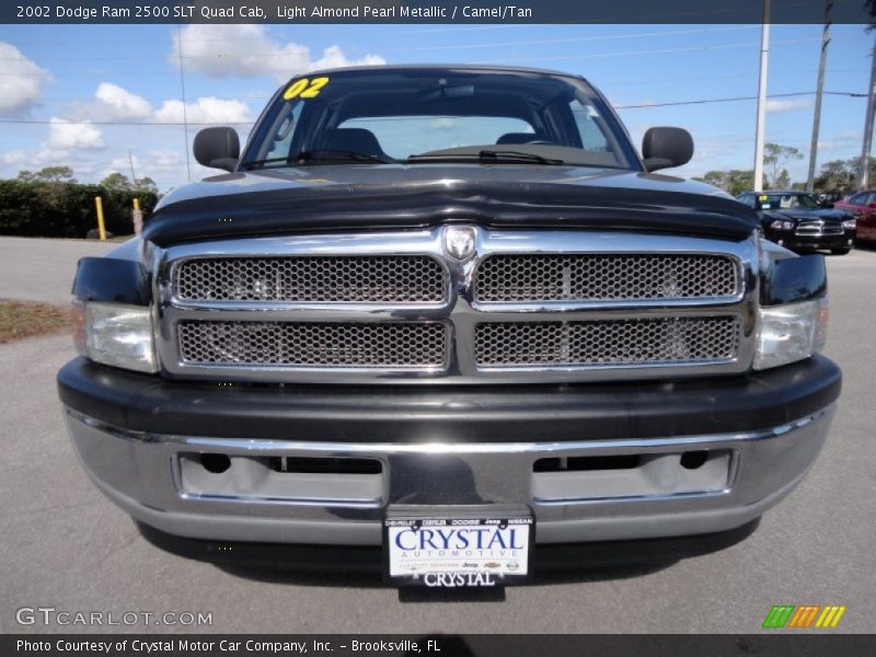 Light Almond Pearl Metallic / Camel/Tan 2002 Dodge Ram 2500 SLT Quad Cab