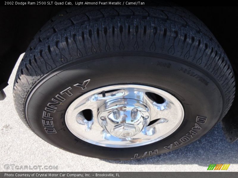 Light Almond Pearl Metallic / Camel/Tan 2002 Dodge Ram 2500 SLT Quad Cab