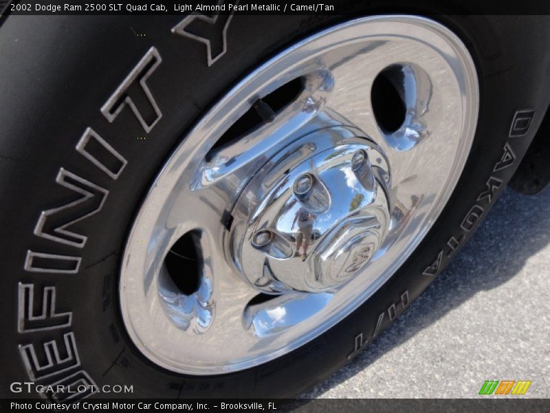 Light Almond Pearl Metallic / Camel/Tan 2002 Dodge Ram 2500 SLT Quad Cab