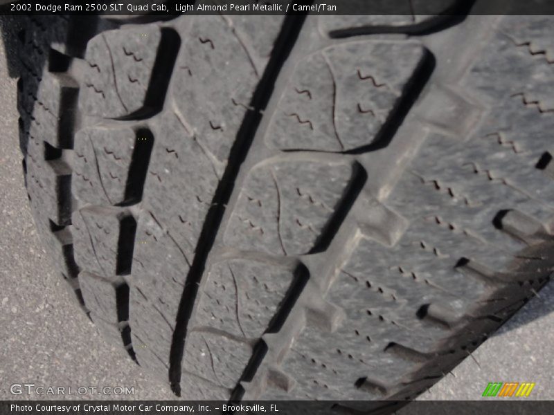 Light Almond Pearl Metallic / Camel/Tan 2002 Dodge Ram 2500 SLT Quad Cab