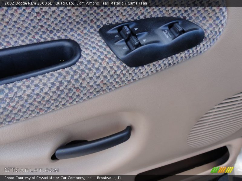 Light Almond Pearl Metallic / Camel/Tan 2002 Dodge Ram 2500 SLT Quad Cab