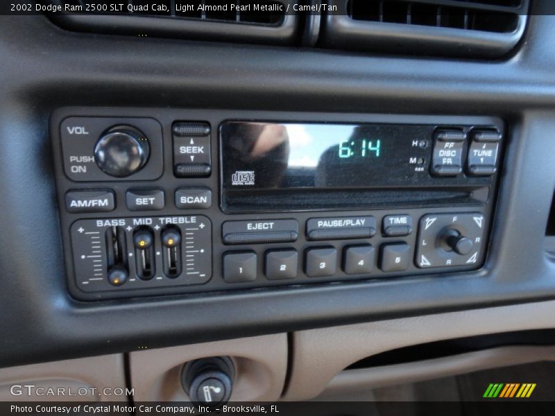 Audio System of 2002 Ram 2500 SLT Quad Cab