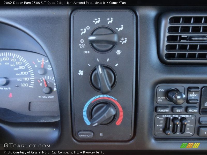 Light Almond Pearl Metallic / Camel/Tan 2002 Dodge Ram 2500 SLT Quad Cab