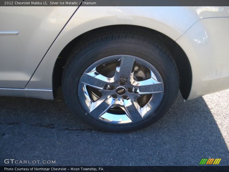 Silver Ice Metallic / Titanium 2012 Chevrolet Malibu LS