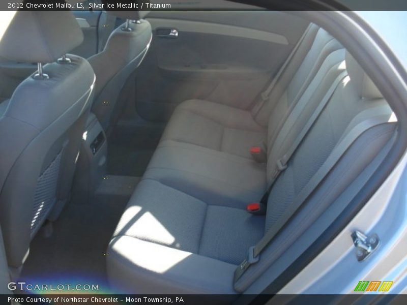 Silver Ice Metallic / Titanium 2012 Chevrolet Malibu LS