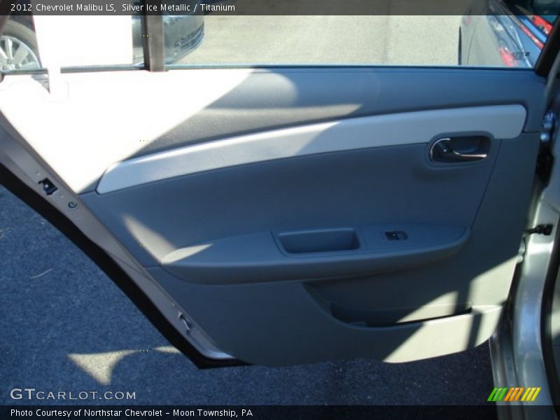 Silver Ice Metallic / Titanium 2012 Chevrolet Malibu LS