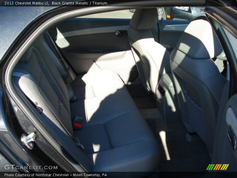 Black Granite Metallic / Titanium 2012 Chevrolet Malibu LS