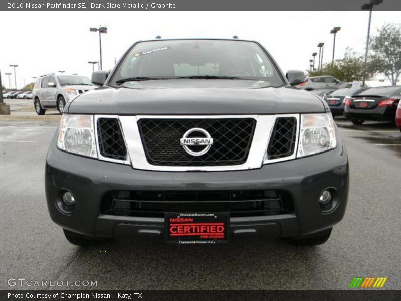 Dark Slate Metallic / Graphite 2010 Nissan Pathfinder SE