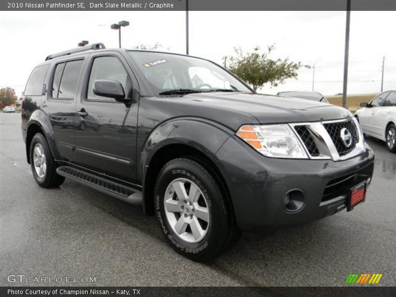 Dark Slate Metallic / Graphite 2010 Nissan Pathfinder SE