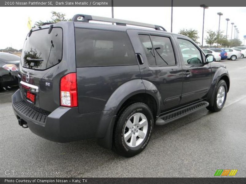 Dark Slate Metallic / Graphite 2010 Nissan Pathfinder SE