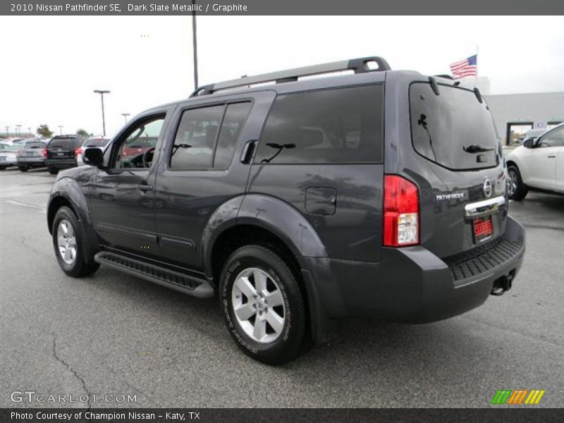 Dark Slate Metallic / Graphite 2010 Nissan Pathfinder SE