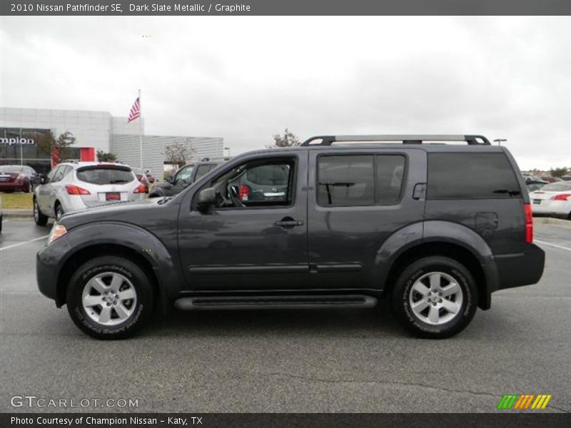 Dark Slate Metallic / Graphite 2010 Nissan Pathfinder SE