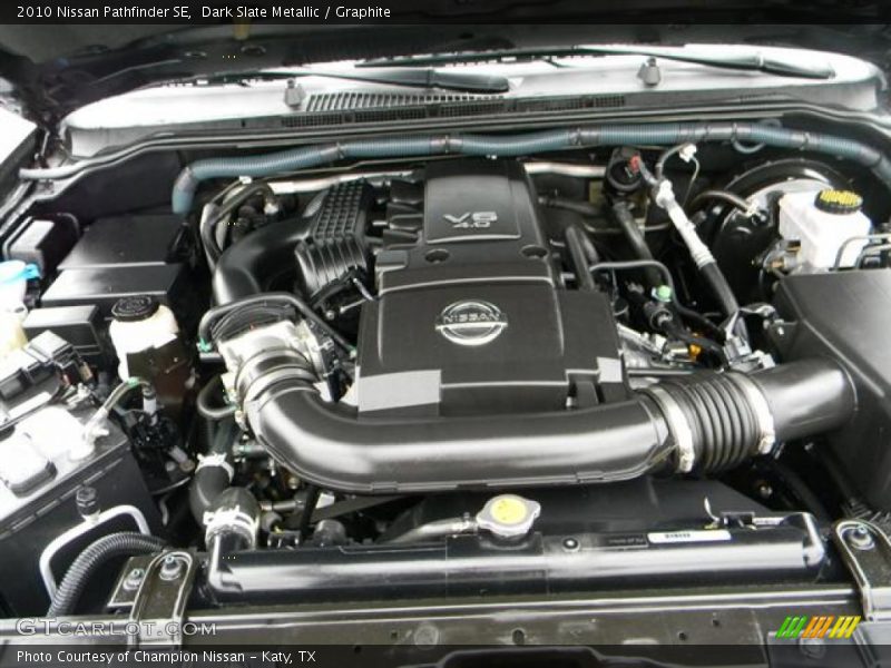 Dark Slate Metallic / Graphite 2010 Nissan Pathfinder SE