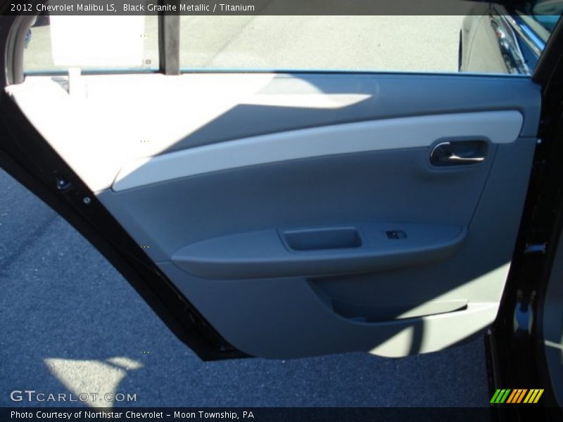 Black Granite Metallic / Titanium 2012 Chevrolet Malibu LS