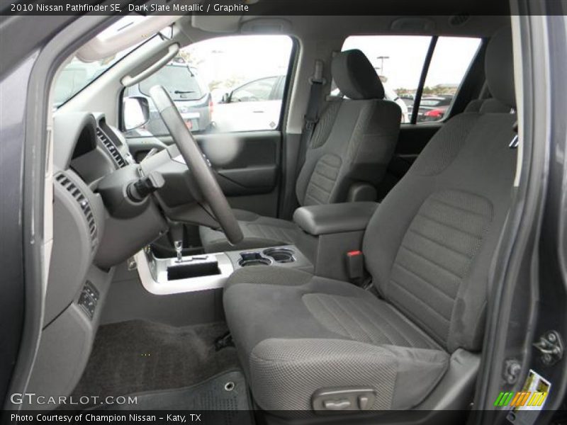 Dark Slate Metallic / Graphite 2010 Nissan Pathfinder SE