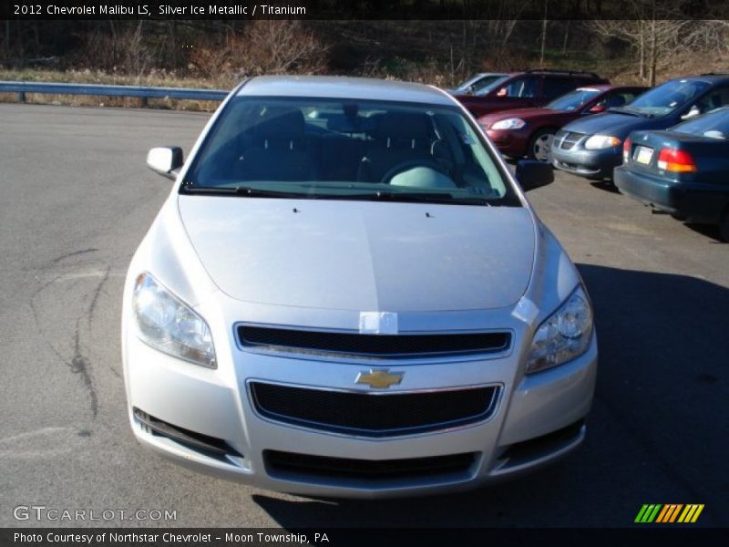 Silver Ice Metallic / Titanium 2012 Chevrolet Malibu LS