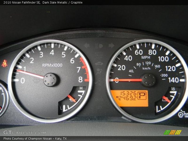 Dark Slate Metallic / Graphite 2010 Nissan Pathfinder SE