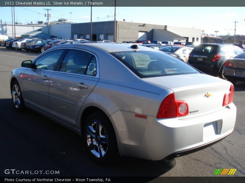 Silver Ice Metallic / Titanium 2012 Chevrolet Malibu LS