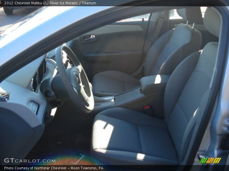 Silver Ice Metallic / Titanium 2012 Chevrolet Malibu LS