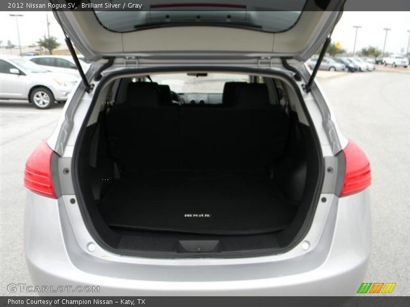 Brilliant Silver / Gray 2012 Nissan Rogue SV