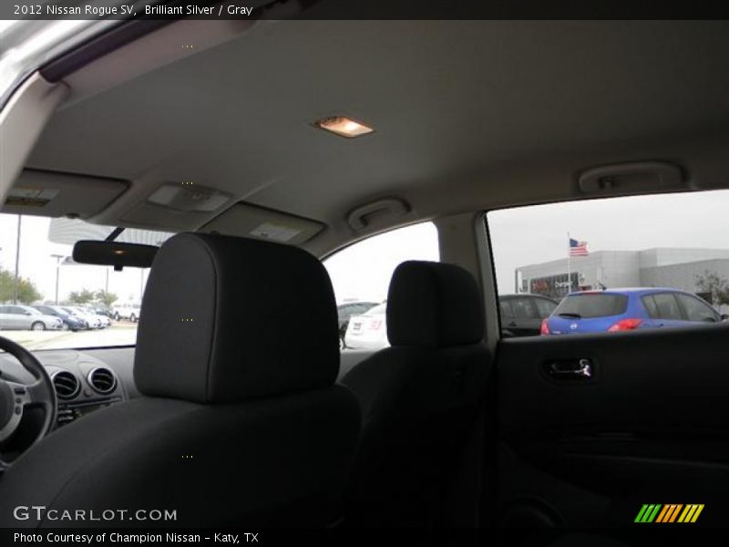 Brilliant Silver / Gray 2012 Nissan Rogue SV