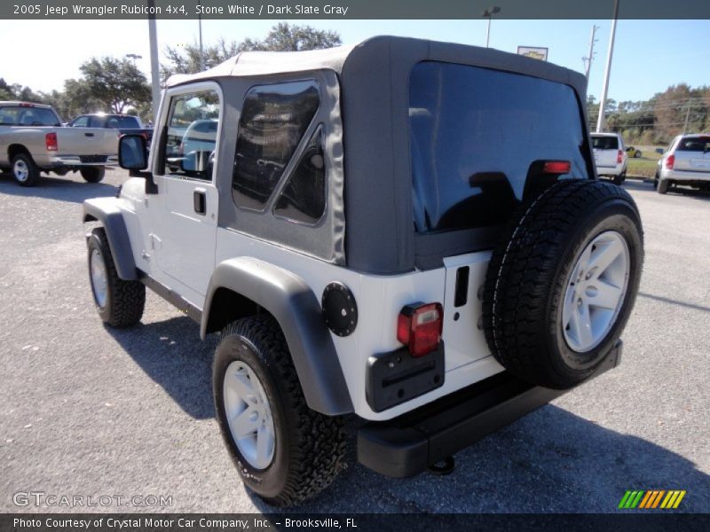 Stone White / Dark Slate Gray 2005 Jeep Wrangler Rubicon 4x4