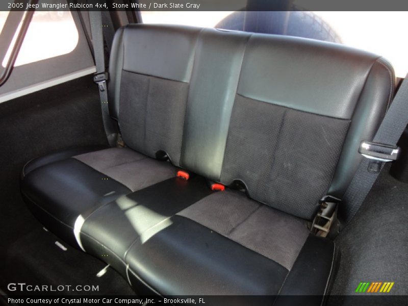 Stone White / Dark Slate Gray 2005 Jeep Wrangler Rubicon 4x4