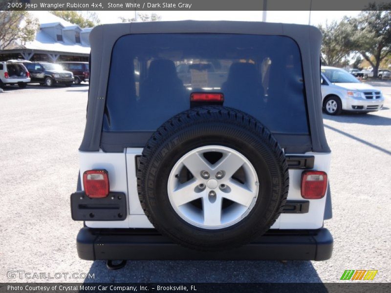 Stone White / Dark Slate Gray 2005 Jeep Wrangler Rubicon 4x4