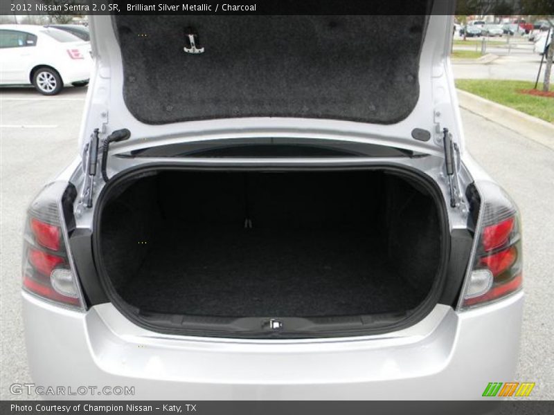 Brilliant Silver Metallic / Charcoal 2012 Nissan Sentra 2.0 SR