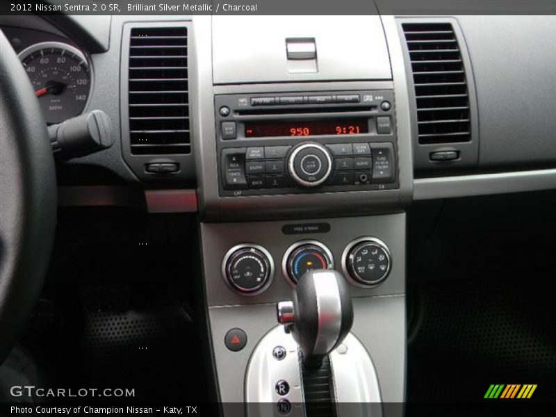 Brilliant Silver Metallic / Charcoal 2012 Nissan Sentra 2.0 SR