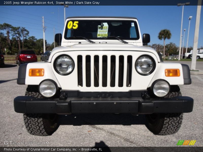 Stone White / Dark Slate Gray 2005 Jeep Wrangler Rubicon 4x4