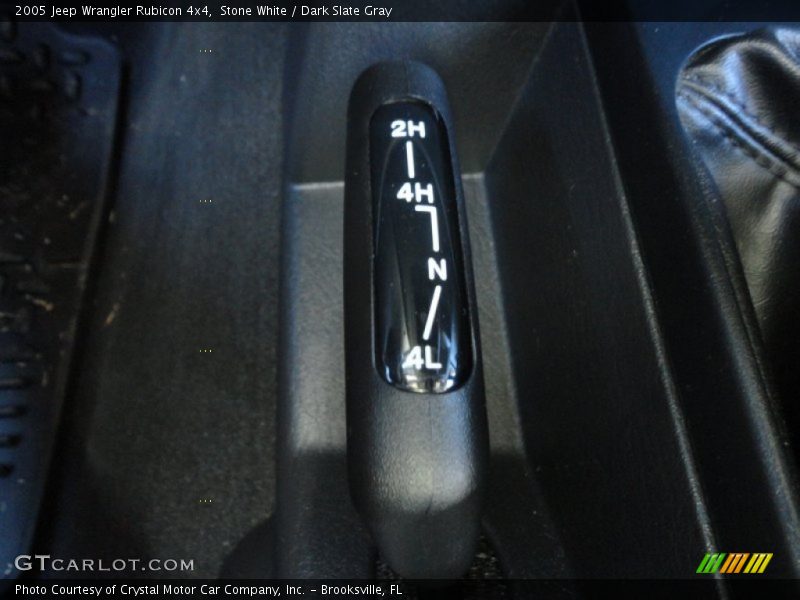 Stone White / Dark Slate Gray 2005 Jeep Wrangler Rubicon 4x4
