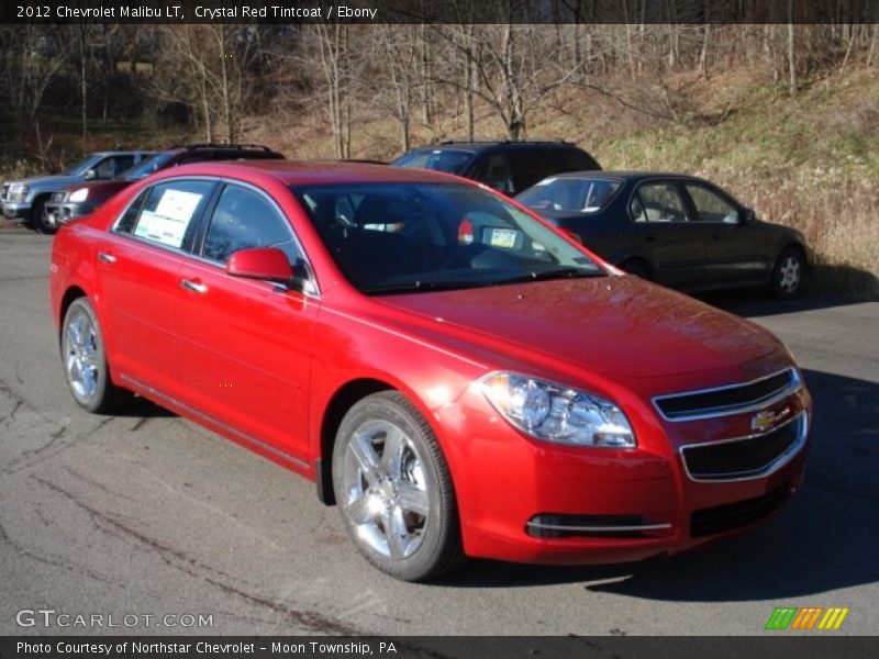 Crystal Red Tintcoat / Ebony 2012 Chevrolet Malibu LT