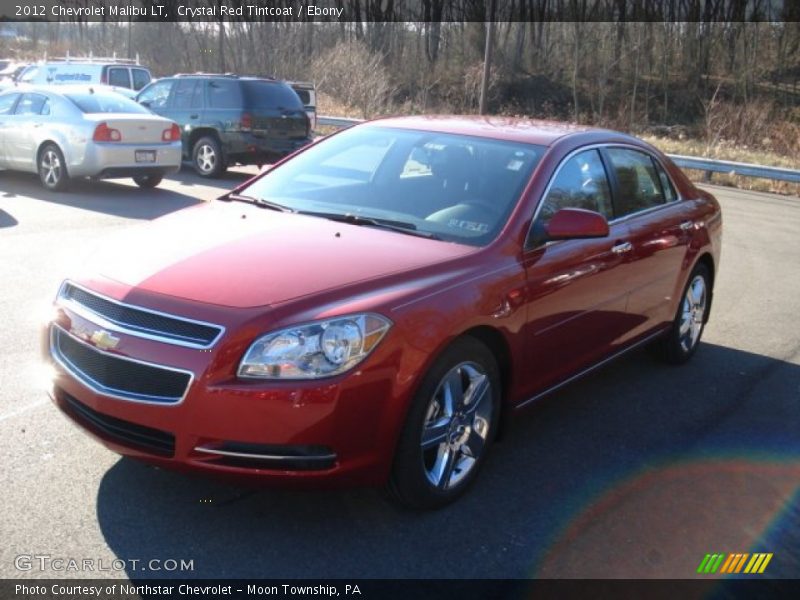 Crystal Red Tintcoat / Ebony 2012 Chevrolet Malibu LT