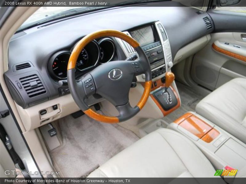 Bamboo Pearl / Ivory 2008 Lexus RX 400h AWD Hybrid