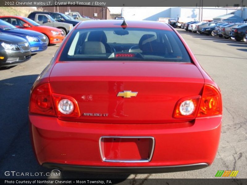 Crystal Red Tintcoat / Ebony 2012 Chevrolet Malibu LT