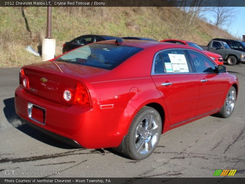 Crystal Red Tintcoat / Ebony 2012 Chevrolet Malibu LT