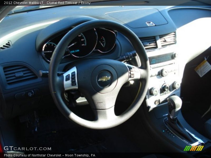Crystal Red Tintcoat / Ebony 2012 Chevrolet Malibu LT