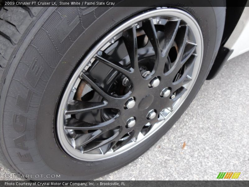 Stone White / Pastel Slate Gray 2009 Chrysler PT Cruiser LX