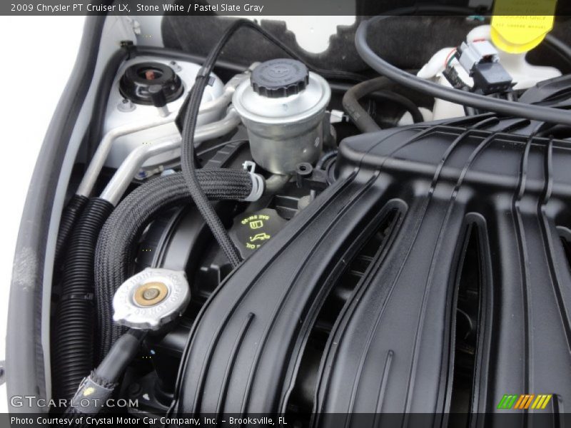 Stone White / Pastel Slate Gray 2009 Chrysler PT Cruiser LX