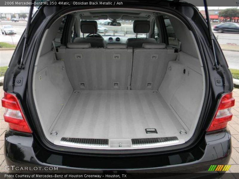Obsidian Black Metallic / Ash 2006 Mercedes-Benz ML 350 4Matic
