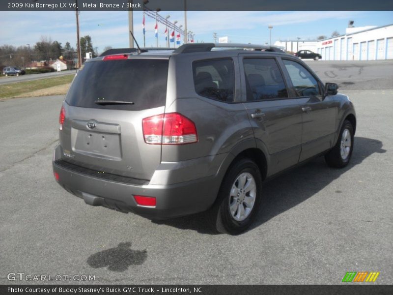 Metal Bronze / Black 2009 Kia Borrego LX V6