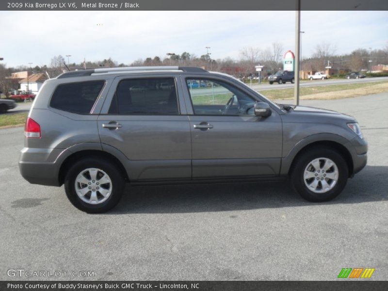 Metal Bronze / Black 2009 Kia Borrego LX V6
