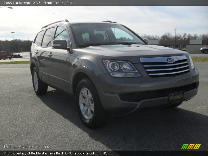 Metal Bronze / Black 2009 Kia Borrego LX V6
