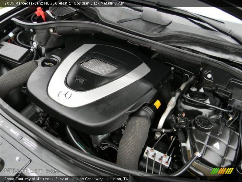 Obsidian Black Metallic / Ash 2006 Mercedes-Benz ML 350 4Matic