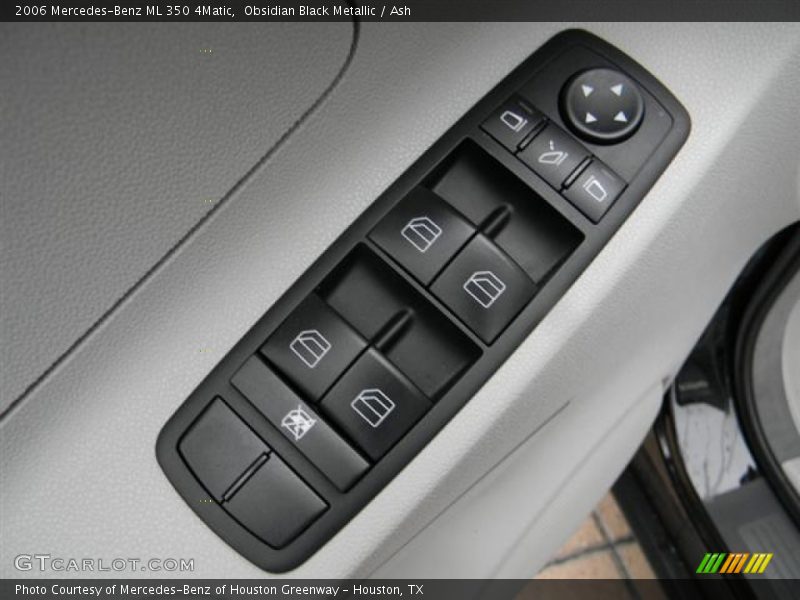 Obsidian Black Metallic / Ash 2006 Mercedes-Benz ML 350 4Matic