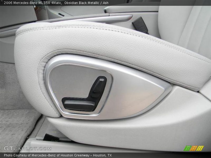 Obsidian Black Metallic / Ash 2006 Mercedes-Benz ML 350 4Matic