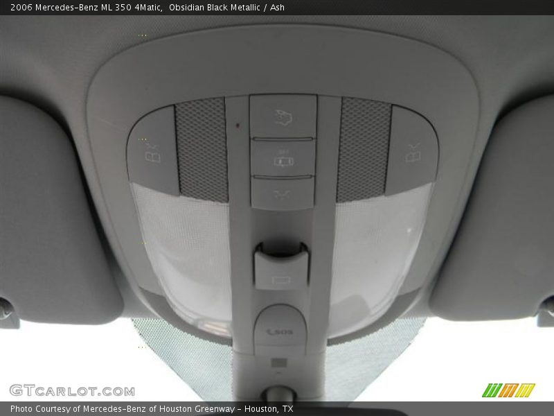Obsidian Black Metallic / Ash 2006 Mercedes-Benz ML 350 4Matic