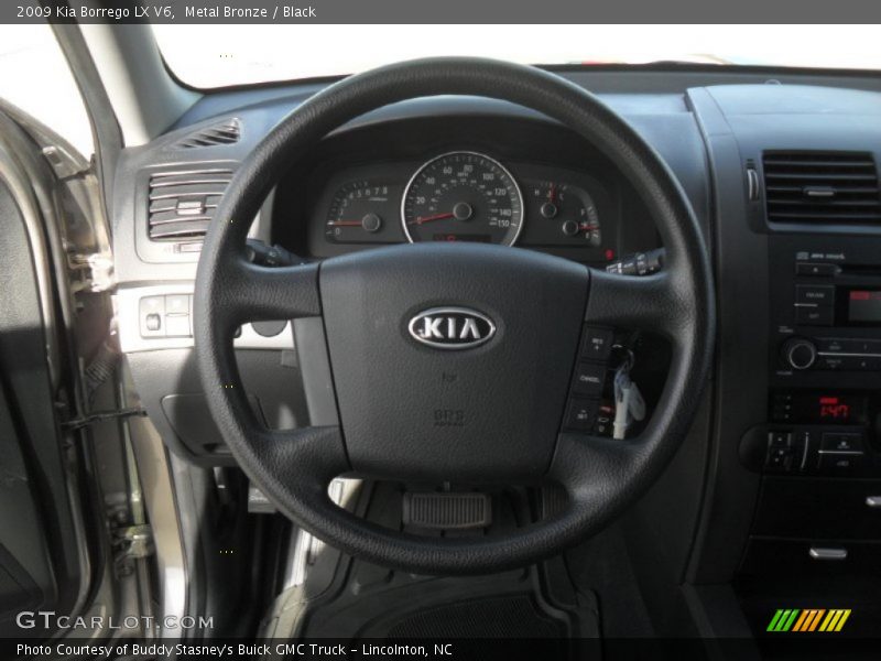 Metal Bronze / Black 2009 Kia Borrego LX V6